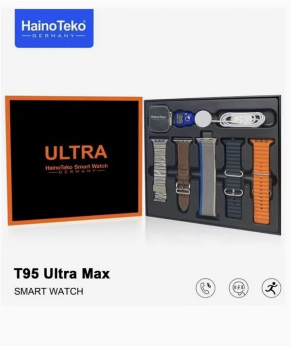 ساعت هوشمند جدید هاینو تکو مدل T95 ultra max اصلی